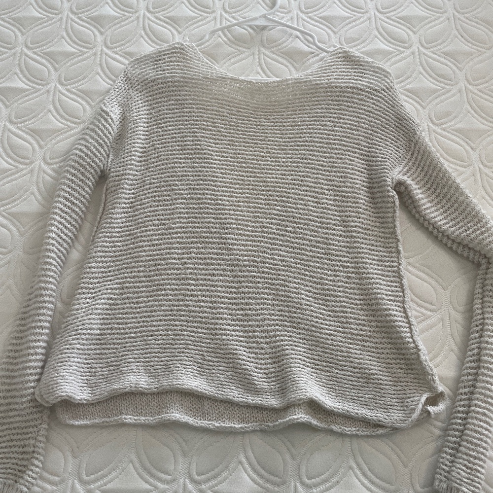 Knit long sleeve shirt